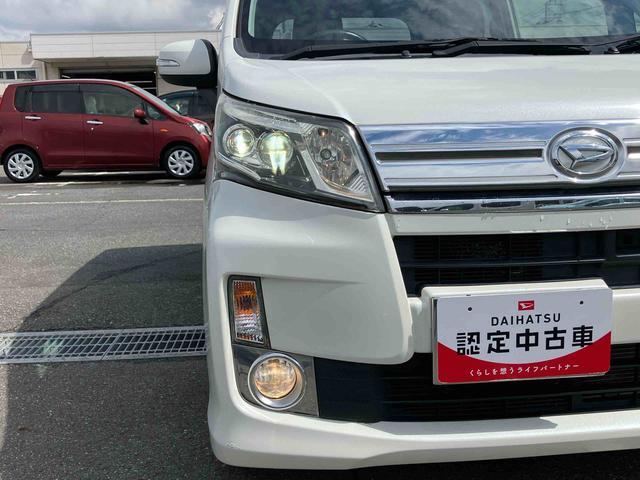 ムーヴカスタム　Ｘ　ＳＡ衝突被害軽減ブレーキ　横滑り防止装置　ＬＥＤヘッドランプ　オートライト　フォグランプ　トップシェイドガラス　アルミホイール　オートエアコン　キーフリーシステム　プッシュスタート　足踏み式駐車ブレーキ（千葉県）の中古車