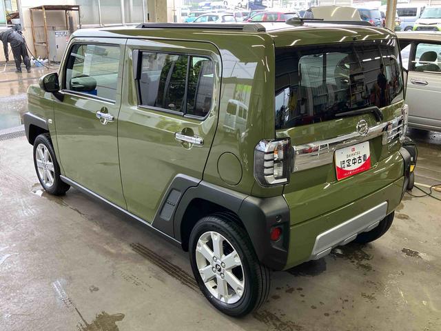 タフトG クロムベンチャー前後専用ガーニッシュ ガラスルーフ ルーフレール 15インチアルミ LEDヘッドライト&フォグランプ バックカメラ シートヒーター 電動駐車ブレーキ コーナーセンサー 衝突被害軽減ブレーキ(千葉県)の中古車