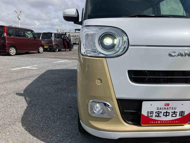 ムーヴキャンバスストライプスＧターボ両側電動スライドドア　ＬＥＤヘッドライト＆フォグランプ　シートヒーター　保温カップホルダー　電動駐車ブレーキ　バックカメラ　ステアリングスイッチ　自動追従クルコン　衝突被害軽減ブレーキ（千葉県）の中古車