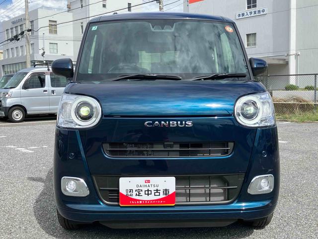 ムーヴキャンバスセオリーＧターボ両側電動スライドドア　ＬＥＤヘッドライト＆フォグランプ　シートヒーター　保温カップホルダー　電動駐車ブレーキ　バックカメラ　ステアリングスイッチ　自動追従クルコン　衝突被害軽減ブレーキ（千葉県）の中古車