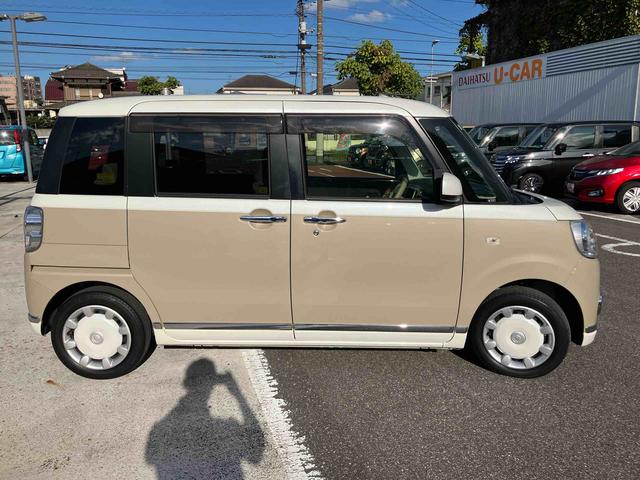 ムーヴキャンバスＧメイクアップ　ＳＡIIＥＴＣ車載器　両側電動スライドドア　衝突回避支援ブレーキ　誤発進抑制装置　アイドリングストップ　スマートキー　プッシュボタンスタート　盗難防止装置　イモビライザー　オートライト　オートハイビーム（千葉県）の中古車