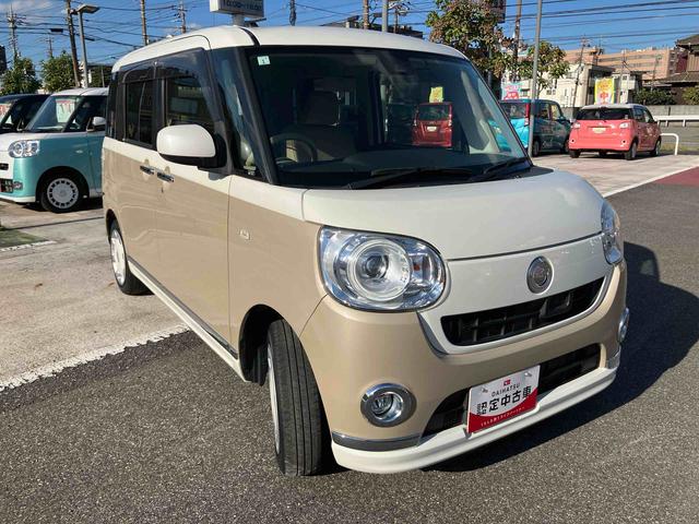 ムーヴキャンバスＧメイクアップ　ＳＡIIＥＴＣ車載器　両側電動スライドドア　衝突回避支援ブレーキ　誤発進抑制装置　アイドリングストップ　スマートキー　プッシュボタンスタート　盗難防止装置　イモビライザー　オートライト　オートハイビーム（千葉県）の中古車
