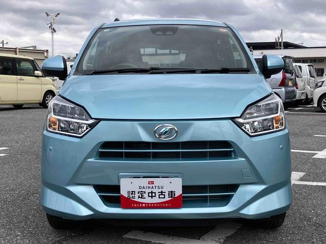 ミライースＸ　ＳＡIIIＬＥＤヘッドライト　電動格納ドアミラー　プライバシーガラス　リヤシートヘッドレスト　オートライト　キーレスエントリー　セキュリティアラーム　横滑り防止装置　コーナーセンサー　衝突被害軽減ブレーキ（千葉県）の中古車
