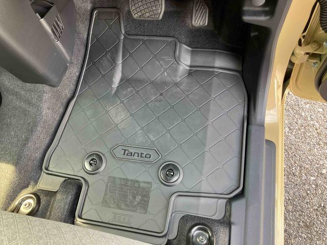 タントＸバックカメラ　左側電動スライドドア　シートヒーター　電動パーキングブレーキ　ＬＥＤヘッドライト　オートライト　オートエアコン　上下２段調節式デッキボード　コーナーセンサー　衝突被害軽減ブレーキ（千葉県）の中古車