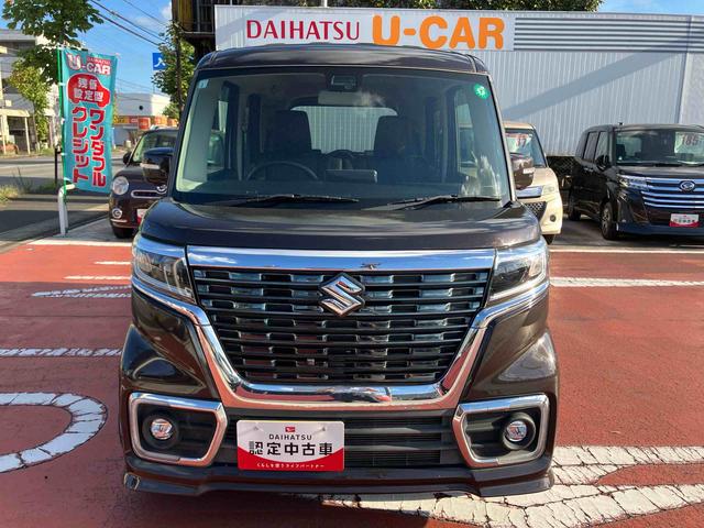 スペーシアカスタムハイブリッドＸＳＳＤナビゲーション　ＣＤ　ＤＶＤ　アルミホイール　全周囲カメラ　両側電動スライドドア（千葉県）の中古車