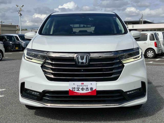 オデッセイアブソルート・ＥＸ４ＷＤ　１０型ナビ／ＢＴ／ＴＶ／ＤＩＳＣ／全周囲Ｍ　前後ドラレコ　ＥＴＣ２．０　リモコンエンジンスタート　駐車支援　ＬＥＤ前ライト　１８インチＡＷ　両側パワスラ　シートヒーター　衝突被害軽減ブレーキ（千葉県）の中古車