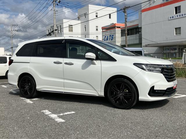 オデッセイアブソルート・ＥＸ４ＷＤ　１０型ナビ／ＢＴ／ＴＶ／ＤＩＳＣ／全周囲Ｍ　前後ドラレコ　ＥＴＣ２．０　リモコンエンジンスタート　駐車支援　ＬＥＤ前ライト　１８インチＡＷ　両側パワスラ　シートヒーター　衝突被害軽減ブレーキ（千葉県）の中古車