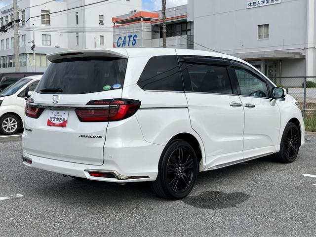 オデッセイアブソルート・ＥＸ４ＷＤ　１０型ナビ／ＢＴ／ＴＶ／ＤＩＳＣ／全周囲Ｍ　前後ドラレコ　ＥＴＣ２．０　リモコンエンジンスタート　駐車支援　ＬＥＤ前ライト　１８インチＡＷ　両側パワスラ　シートヒーター　衝突被害軽減ブレーキ（千葉県）の中古車