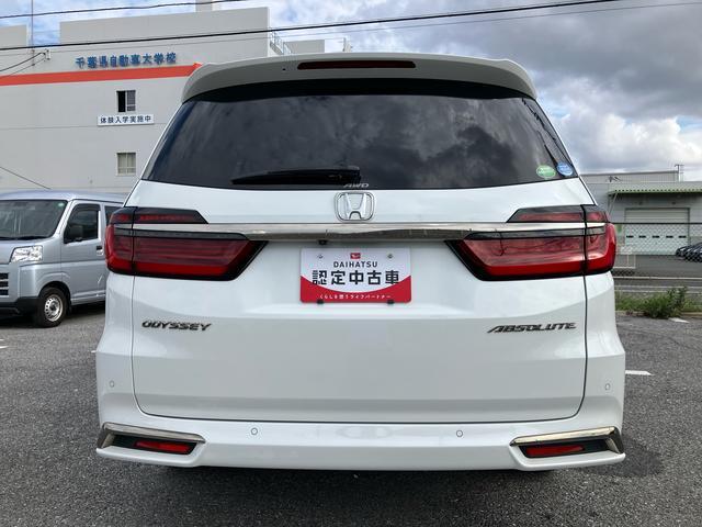 オデッセイアブソルート・ＥＸ４ＷＤ　１０型ナビ／ＢＴ／ＴＶ／ＤＩＳＣ／全周囲Ｍ　前後ドラレコ　ＥＴＣ２．０　リモコンエンジンスタート　駐車支援　ＬＥＤ前ライト　１８インチＡＷ　両側パワスラ　シートヒーター　衝突被害軽減ブレーキ（千葉県）の中古車