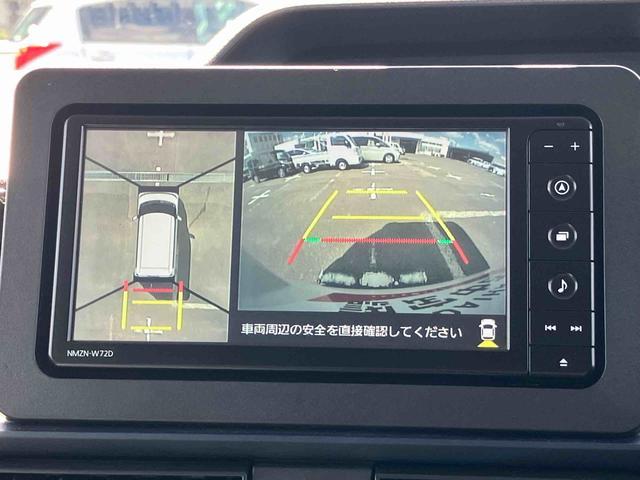 タントＸナビ／地デジ／ＤＶＤ／ＢＴ／ＵＳＢ　全周囲カメラ　スマートビュー　ドラレコ　ＥＴＣ　スマアシ　オートライト　ＬＥＤヘッドライト　両側電動スライドドア　コーナーセンサー　シートヒーター　電動駐車ブレーキ（千葉県）の中古車