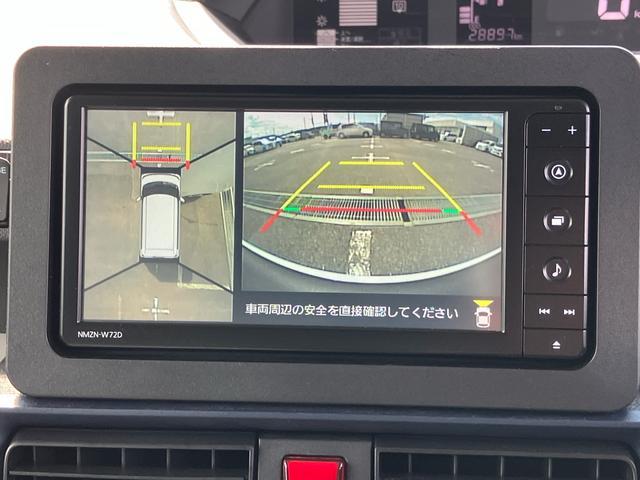 タントＸナビ／地デジ／ＤＶＤ／ＢＴ／ＵＳＢ　全周囲カメラ　スマートビュー　ドラレコ　ＥＴＣ　スマアシ　オートライト　ＬＥＤヘッドライト　両側電動スライドドア　コーナーセンサー　シートヒーター　電動駐車ブレーキ（千葉県）の中古車