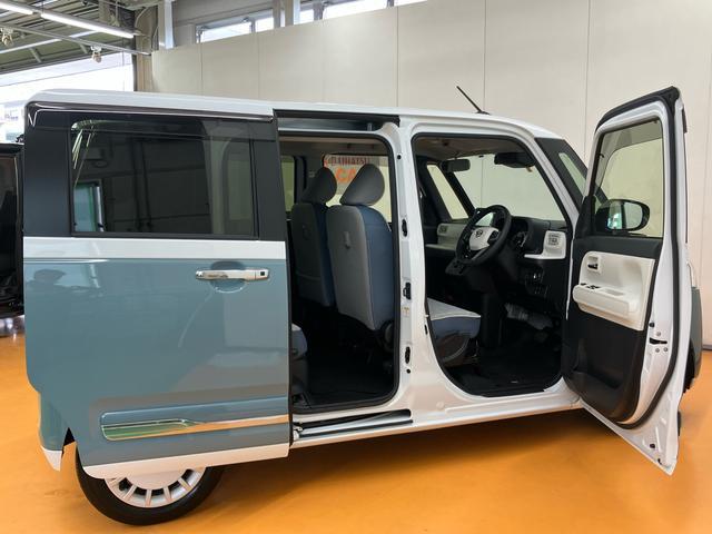ムーヴキャンバスストライプスＧターボパノラマカメラ連動フルセグナビ　ＵＳＢ接続　ブルートゥース対応　フロント．リヤ２カメラドライブレコーダー連動　ＥＴＣ　置きラクボックス　ホットカップホルダー　アダプティブクルーズコントロール（千葉県）の中古車