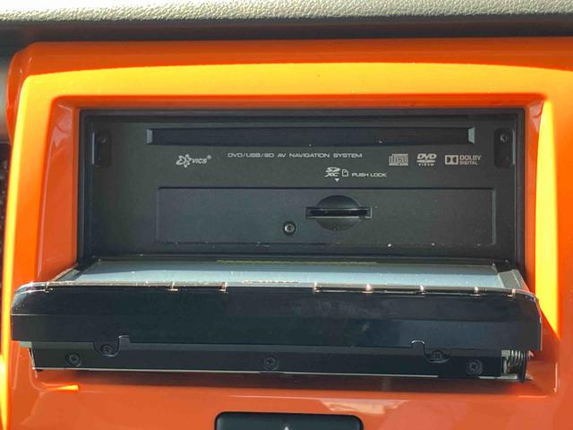 ハスラーＧナビ／ワンセグＴＶ／ＤＶＤ／ＵＳＢ　衝突軽減ブレーキ　横滑り防止装置　運転席シートヒーター　オートエアコン　スマートキー　プッシュスタート　アイドリングストップ　足踏み式駐車ブレーキ　電動格納Ｄミラー（千葉県）の中古車