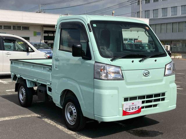 ハイゼットトラックスタンダード４ＷＤ／ＣＶＴ　荷台三方開　衝突被害軽減ブレーキ　横滑り防止装置　コーナーセンサー　オートライト　オートハイビーム　トップシェイドガラス　オーバーヘッドシェルフ　アイドリングストップ　ＡＭ／ＦＭラジオ（千葉県）の中古車