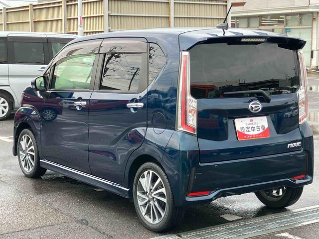 ムーヴカスタム　ＲＳ　ハイパーリミテッドＳＡIIIターボ　８型ナビ／ＴＶ／ＤＶＤ／ＢＴ／ＵＳＢ　全周囲カメラ　ドラレコ　ＥＴＣ　アダプティブＬＥＤヘッドライト　オートライト　トップシェイドガラス　運転席シートヒーター　革巻ステアリング　アルミホイール（千葉県）の中古車