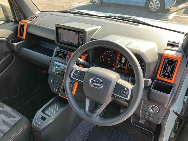 タフトＧターボターボ　ガラスルーフ　ルーフレール　ナビ／ＴＶ／ＤＶＤ／ＢＴ／ＵＳＢ　Ｂカメラ　全車速追従クルコン　アダプティブＬＥＤヘッドライト　オートライト　コーナーセンサー　スマアシ　シートヒーター　アルミ（千葉県）の中古車