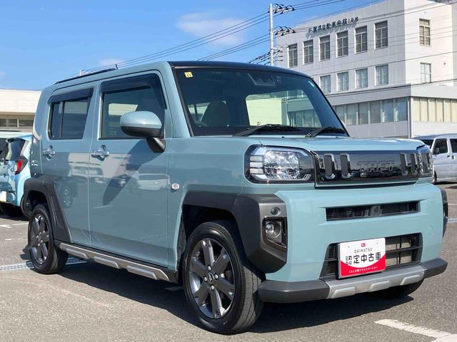 タフトＧターボターボ　ガラスルーフ　ルーフレール　ナビ／ＴＶ／ＤＶＤ／ＢＴ／ＵＳＢ　Ｂカメラ　全車速追従クルコン　アダプティブＬＥＤヘッドライト　オートライト　コーナーセンサー　スマアシ　シートヒーター　アルミ（千葉県）の中古車