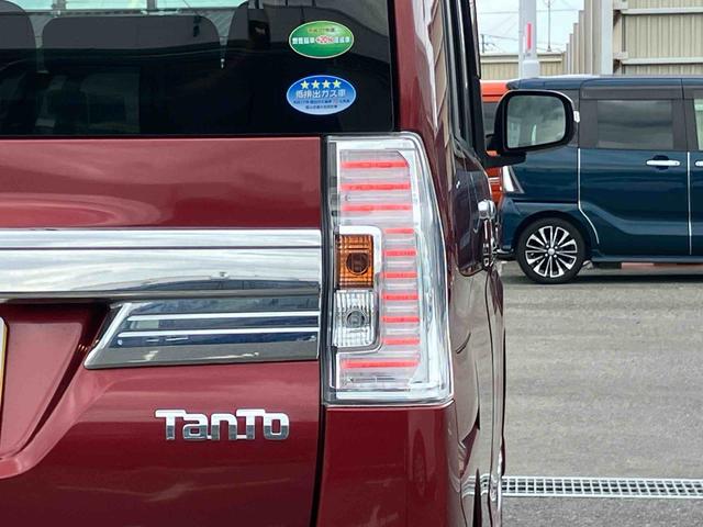 タントカスタムＸ　ＳＡナビ／ＴＶ／ＵＳＢ　バックカメラ　ＥＴＣ　オートライト　ＬＥＤヘッドライト　左側電動スライドドア　アイドリングストップ　衝突被害軽減ブレーキ　横滑り防止装置　オートエアコン　アルミホイール　キーフリー（千葉県）の中古車