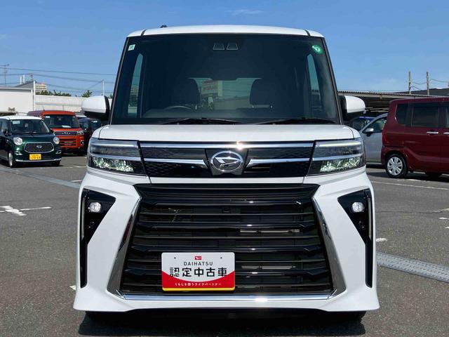 タントカスタムＲＳターボ　９インチディスプレイオーディオ　１５インチアルミ　両側電動スライド　シートヒーター　電動駐車ブレーキ　ＬＥＤライト＆フォグ　上下２段調節式デッキボード　コーナーセンサー　衝突被害軽減ブレーキ（千葉県）の中古車