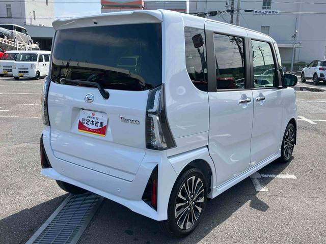 タントカスタムＲＳターボ　９インチディスプレイオーディオ　１５インチアルミ　両側電動スライド　シートヒーター　電動駐車ブレーキ　ＬＥＤライト＆フォグ　上下２段調節式デッキボード　コーナーセンサー　衝突被害軽減ブレーキ（千葉県）の中古車
