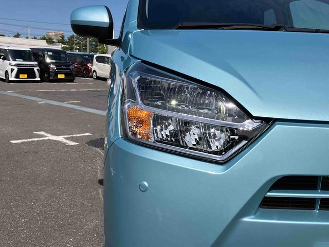 ミライースＸ　ＳＡIIIＬＥＤヘッドライト　電動格納ドアミラー　プライバシーガラス　リヤシートヘッドレスト　オートライト　キーレスエントリー　セキュリティアラーム　横滑り防止装置　コーナーセンサー　衝突被害軽減ブレーキ（千葉県）の中古車