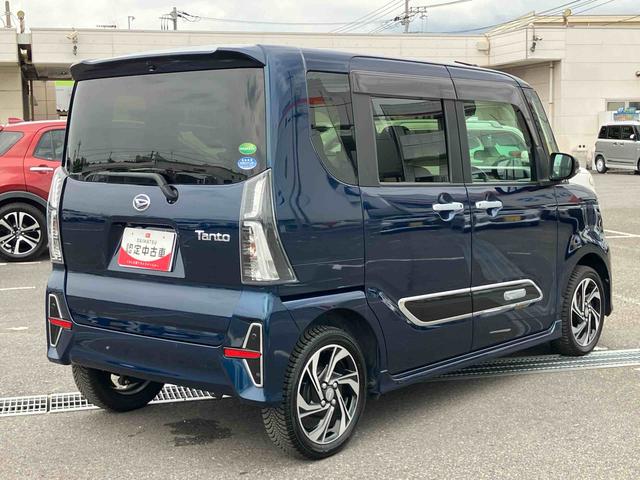 タントカスタムRSスタイルセレクション 4WDターボ 9型ナビ/BT/TV/DISC/全周囲カメラ/ステアスイッチ 前後ドラレコ ETC 両側パワスラ 15インチアルミ LEDヘッド&フォグランプ シートヒーター クルコン 衝突被害軽減ブレーキ(千葉県)の中古車