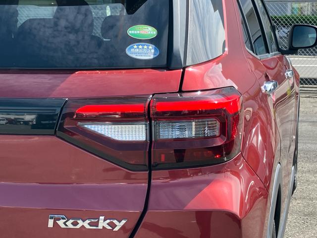 ロッキーＧターボ　ナビ／ＴＶ／ＤＶＤ／ＢＴ／ＵＳＢ　Ｂカメラ　ＥＴＣ　全車速追従クルコン　オートライト　オートハイビーム　ＬＥＤヘッドライト　ＬＥＤフォグランプ　コーナーセンサー　シートヒーター　アルミホイール（千葉県）の中古車