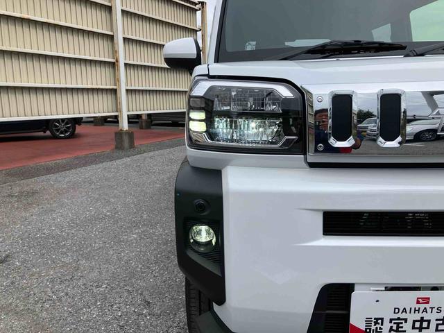 タフトＧターボ　クロムベンチャー前後専用ガーニッシュ　ガラスルーフ　ルーフレール　１５インチアルミ　ＬＥＤヘッドライト＆フォグランプ　バックカメラ　シートヒーター　電動駐車ブレーキ　自動追従クルコン　衝突被害軽減ブレーキ（千葉県）の中古車