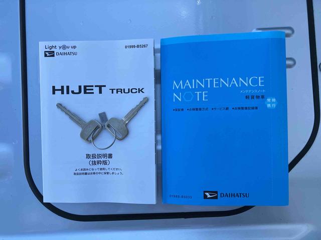 ハイゼットトラックスタンダード荷台三方開　オートライト　オートハイビーム　前後コーナーセンサー　衝突被害軽減ブレーキ　横滑防止装置　アイドリングストップ　マニュアルエアコン　ハロゲンヘッドランプ　バッテリーカバー　ＡＭ／ＦＭラジオ（千葉県）の中古車