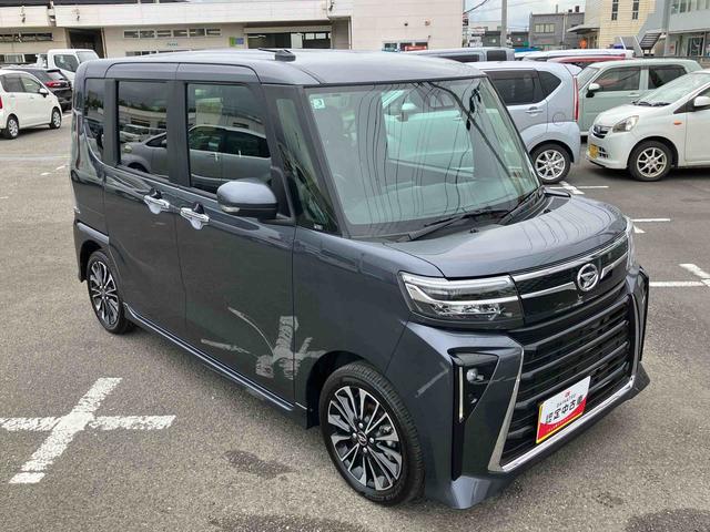タントカスタムＲＳターボエンジン　１５インチアルミ　バックカメラ　両側電動スライドドア　シートヒーター　電動駐車ブレーキ　ＬＥＤライト＆フォグ　上下２段調節式デッキボード　コーナーセンサー　衝突被害軽減ブレーキ（千葉県）の中古車