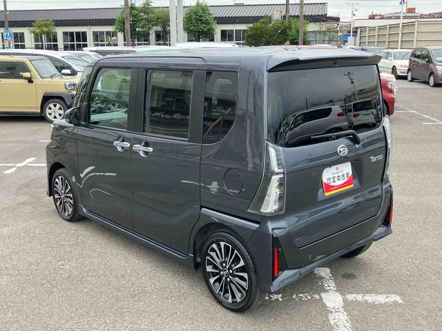 タントカスタムＲＳターボエンジン　１５インチアルミ　バックカメラ　両側電動スライドドア　シートヒーター　電動駐車ブレーキ　ＬＥＤライト＆フォグ　上下２段調節式デッキボード　コーナーセンサー　衝突被害軽減ブレーキ（千葉県）の中古車