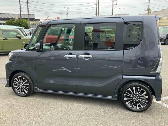 タントカスタムＲＳターボエンジン　１５インチアルミ　バックカメラ　両側電動スライドドア　シートヒーター　電動駐車ブレーキ　ＬＥＤライト＆フォグ　上下２段調節式デッキボード　コーナーセンサー　衝突被害軽減ブレーキ（千葉県）の中古車