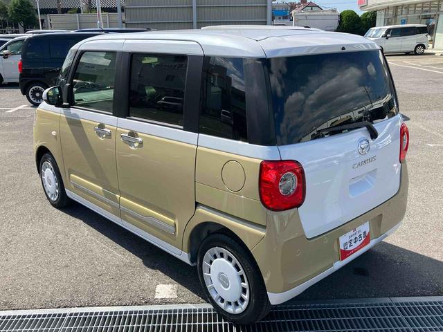 ムーヴキャンバスストライプスＧ両側電動スライドドア　ＬＥＤヘッドライト＆フォグランプ　シートヒーター　保温カップホルダー　電動駐車ブレーキ　バックカメラ　ステアリングスイッチ　コーナーセンサー　衝突被害軽減ブレーキ（千葉県）の中古車
