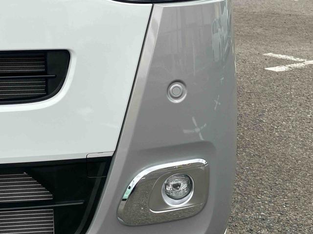 ムーヴキャンバスストライプスＧターボ両側電動スライドドア　ＬＥＤヘッドライト＆フォグランプ　シートヒーター　保温カップホルダー　電動駐車ブレーキ　バックカメラ　ステアリングスイッチ　自動追従クルコン　衝突被害軽減ブレーキ（千葉県）の中古車