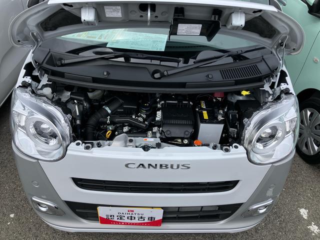 ムーヴキャンバスストライプスＧターボ両側電動スライドドア　ＬＥＤヘッドライト＆フォグランプ　シートヒーター　保温カップホルダー　電動駐車ブレーキ　バックカメラ　ステアリングスイッチ　自動追従クルコン　衝突被害軽減ブレーキ（千葉県）の中古車