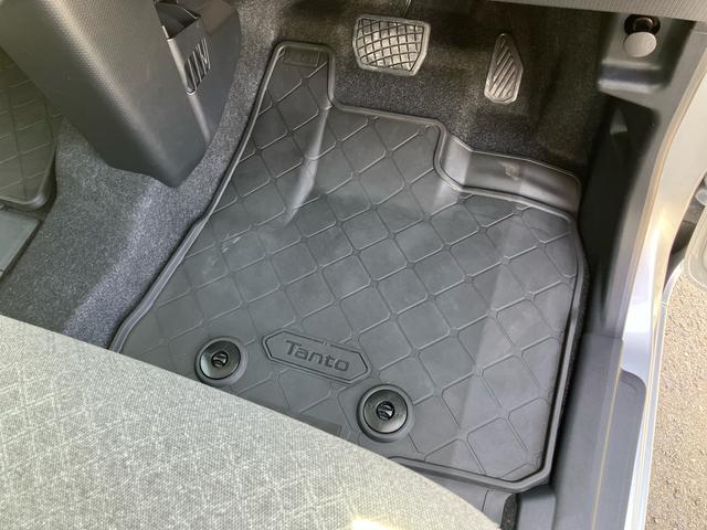 タントＸバックカメラ　左側電動スライドドア　シートヒーター　電動パーキングブレーキ　ＬＥＤヘッドライト　オートライト　オートエアコン　上下２段調節式デッキボード　コーナーセンサー　衝突被害軽減ブレーキ（千葉県）の中古車