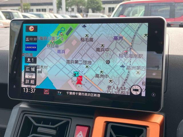 タフトＧターボターボ　９型ナビ／ＴＶ／ＤＶＤ／ＢＴ／ＵＳＢ　全周囲カメラ　前後ドラレコ　ＥＴＣ　ガラスルーフ　ルーフレール　ＡＤＢ　オートライト　ＬＥＤヘッドライト　スマアシ　前後コーナーセンサー　シートヒーター（千葉県）の中古車