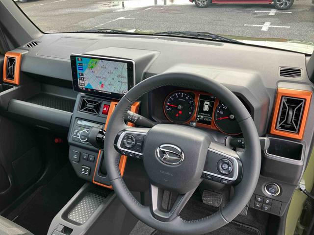 タフトＧターボターボ　９型ナビ／ＴＶ／ＤＶＤ／ＢＴ／ＵＳＢ　全周囲カメラ　前後ドラレコ　ＥＴＣ　ガラスルーフ　ルーフレール　ＡＤＢ　オートライト　ＬＥＤヘッドライト　スマアシ　前後コーナーセンサー　シートヒーター（千葉県）の中古車