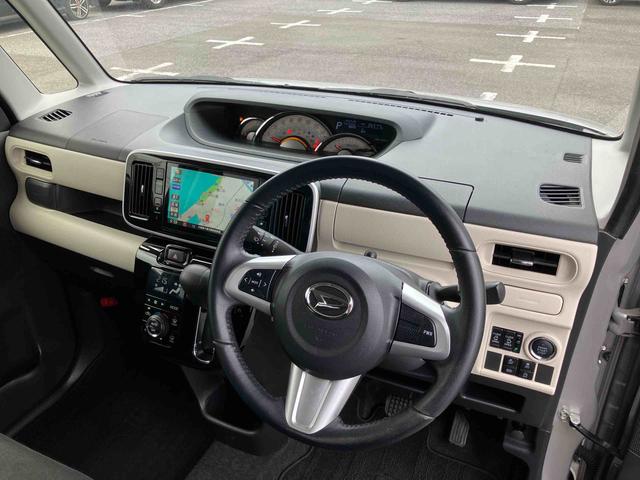 ムーヴキャンバスＧブラックアクセントリミテッド　ＳＡIII８型ナビ／ＴＶ／ＤＶＤ／ＢＴ／ＵＳＢ　全周囲カメラ　前後ドラレコ　オートライト　ＬＥＤヘッドライト　スマアシ　両側電動スライド　プッシュスタート　キーフリー　革巻ステアリング　オートエアコン　ステリモ（千葉県）の中古車