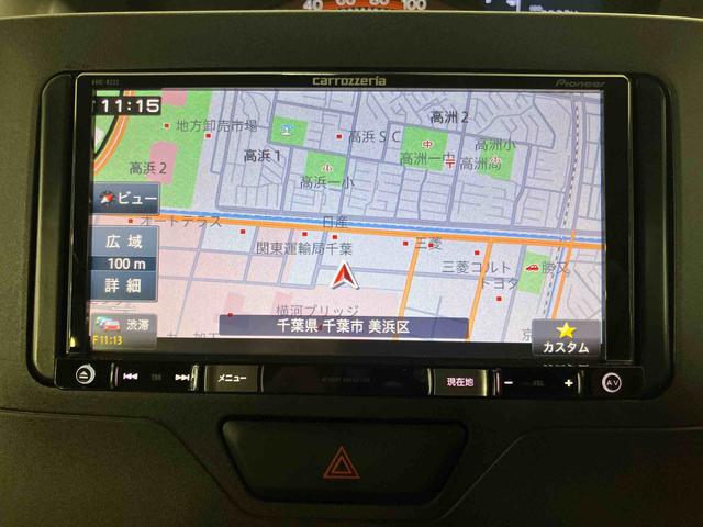 タントＸ　ＳＡIIバックカメラ連動ワンセグナビ　ＥＴＣ　左側電動スライドドア　衝突被害軽減ブレーキ　横滑り防止装置　アイドリングストップ機構　プッシュエンジンスタート　キーフリーシステム　セキュリティアラーム（千葉県）の中古車