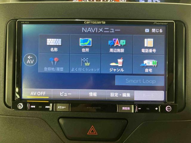 タントＸ　ＳＡIIバックカメラ連動ワンセグナビ　ＥＴＣ　左側電動スライドドア　衝突被害軽減ブレーキ　横滑り防止装置　アイドリングストップ機構　プッシュエンジンスタート　キーフリーシステム　セキュリティアラーム（千葉県）の中古車
