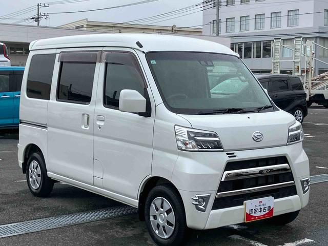 ハイゼットカーゴクルーズターボSAIII 4WDターボ 4WD ナビ/TV/DVD/BT ETC リモコンエンジンスターター LEDヘッドライト オートライト オートハイビーム 両側スライドドア リヤ障害物センサー トップシェイドガラス スマアシ(千葉県)の中古車