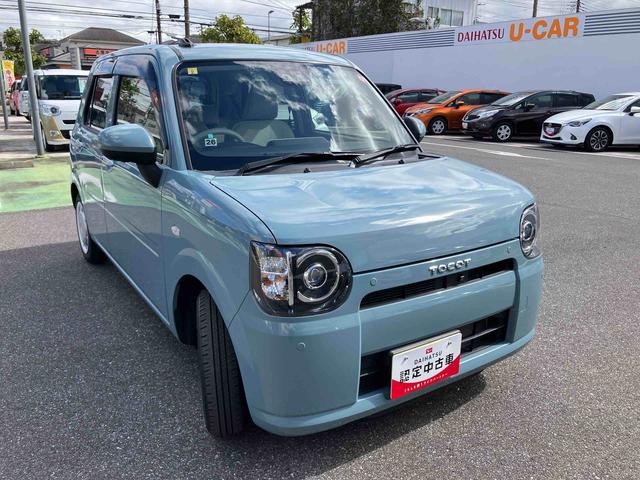 ミラトコットＧ　ＳＡIII７インチメモリーナビ　ＥＴＣ　全周囲カメラ　プッシュボタンスタート　キーフリー　運転席助手席シートヒーター　衝突回避支援ブレーキ　オートエアコン　電動格納ミラー　コーナーセンサー（千葉県）の中古車