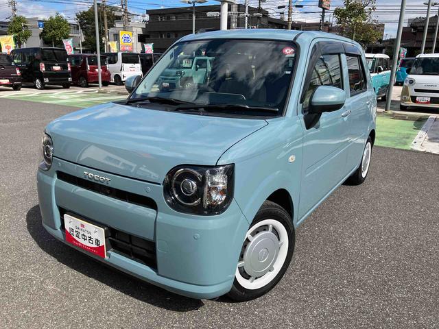 ミラトコットＧ　ＳＡIII７インチメモリーナビ　ＥＴＣ　全周囲カメラ　プッシュボタンスタート　キーフリー　運転席助手席シートヒーター　衝突回避支援ブレーキ　オートエアコン　電動格納ミラー　コーナーセンサー（千葉県）の中古車
