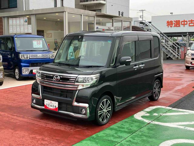 タントカスタムＲＳ　トップエディションＳＡIII衝突回避支援ブレーキ・ナビ・バックカメラ・キーフリー・両側パワースライドドア・オートエアコン・オートライト・アルミ・電動格納ミラー・パワーウィンドウ・ＬＥＤヘッドランプ・（千葉県）の中古車
