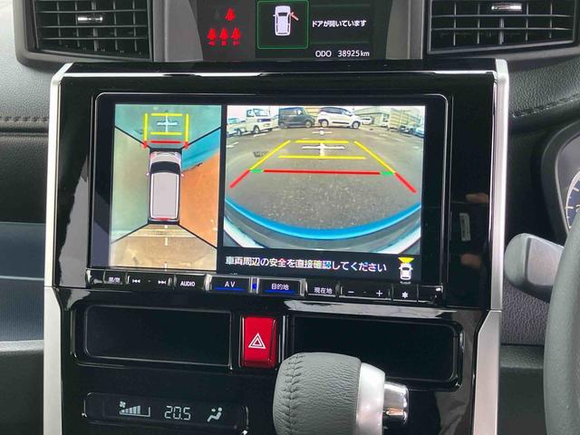 トールカスタムＧ９型ナビ／ＴＶ／ＤＶＤ／ＢＴ／ＵＳＢ　全周囲カメラ　前後ドラレコ　ＥＴＣ　ＬＥＤヘッドライト　ＡＤＢ　オートライト　両側電動スライド　スマアシ　前後コーナーセンサー　全車速追従クルコン　アルミホイール（千葉県）の中古車