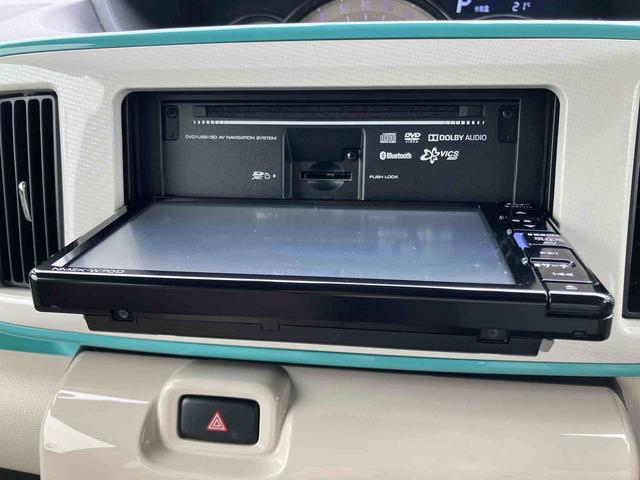 ムーヴキャンバスＧメイクアップリミテッド　ＳＡIIIパノラマカメラ連動フルセグナビ　ＵＳＢ接続　ブルートゥース対応　フロント．リヤドライブレコーダー連動　ＥＴＣ　衝突被害軽減ブレーキ　横滑り防止装置　アイドリングストップ機構　置きラクボックス（千葉県）の中古車