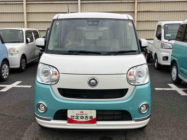 ムーヴキャンバスＧメイクアップリミテッド　ＳＡIIIパノラマカメラ連動フルセグナビ　ＵＳＢ接続　ブルートゥース対応　フロント．リヤドライブレコーダー連動　ＥＴＣ　衝突被害軽減ブレーキ　横滑り防止装置　アイドリングストップ機構　置きラクボックス（千葉県）の中古車