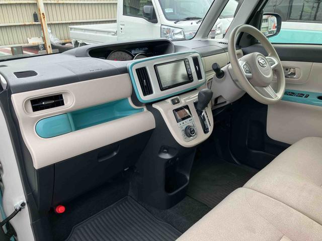 ムーヴキャンバスＧメイクアップリミテッド　ＳＡIIIパノラマカメラ連動フルセグナビ　ＵＳＢ接続　ブルートゥース対応　フロント．リヤドライブレコーダー連動　ＥＴＣ　衝突被害軽減ブレーキ　横滑り防止装置　アイドリングストップ機構　置きラクボックス（千葉県）の中古車