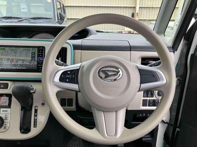 ムーヴキャンバスＧメイクアップリミテッド　ＳＡIIIパノラマカメラ連動フルセグナビ　ＵＳＢ接続　ブルートゥース対応　フロント．リヤドライブレコーダー連動　ＥＴＣ　衝突被害軽減ブレーキ　横滑り防止装置　アイドリングストップ機構　置きラクボックス（千葉県）の中古車